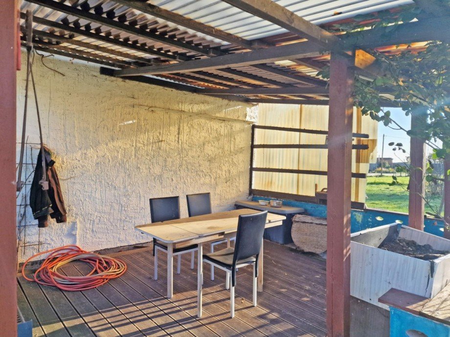 �berdachte Terrasse Einfamilienhaus Zemitz