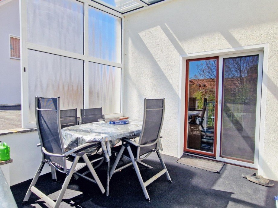 Balkon Doppelhaush�lfte Greifswald