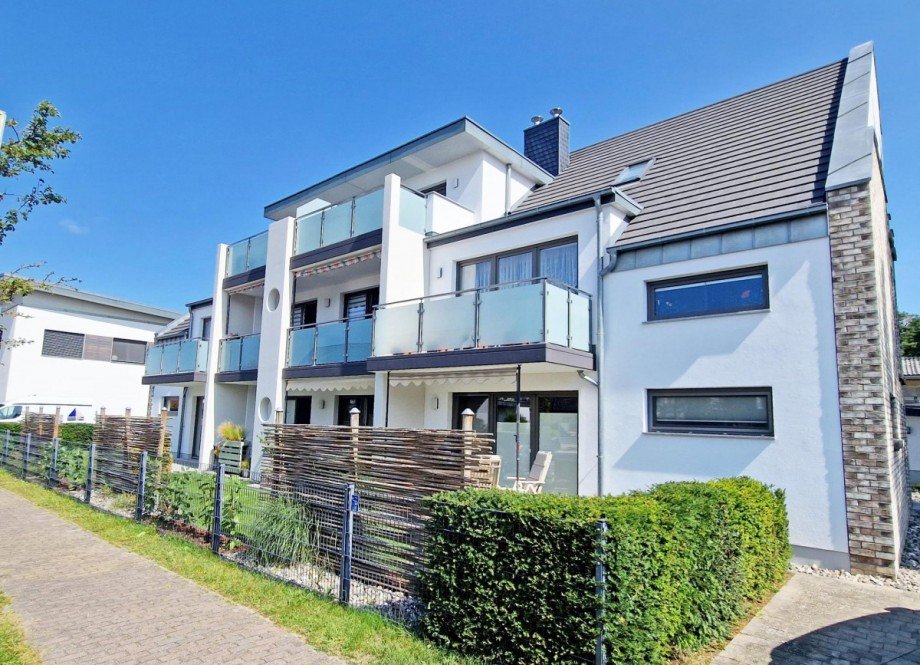 Hausansicht Wohnung Trassenheide