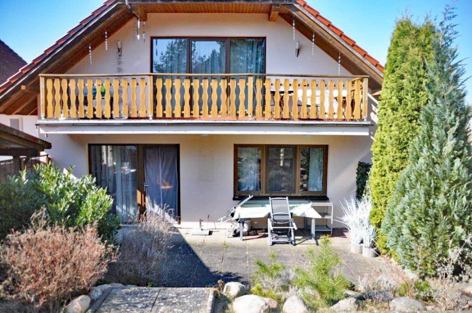 Blick zur Terrasse Wohnung Zirchow