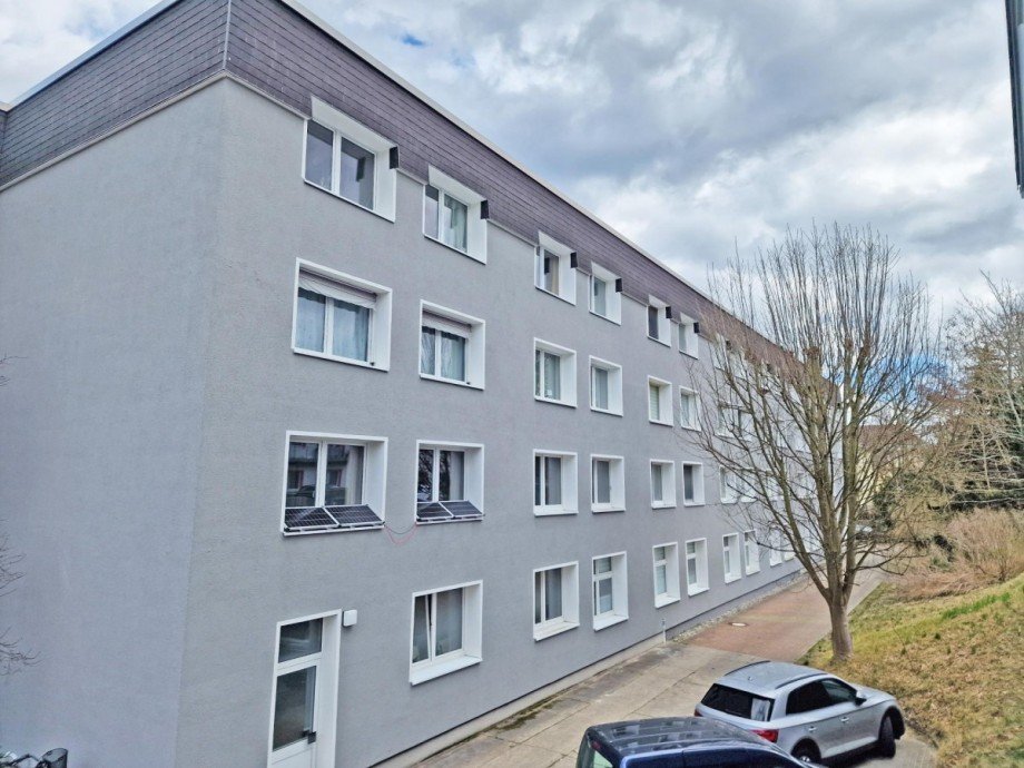 Hausansicht Wohnung Zinnowitz
