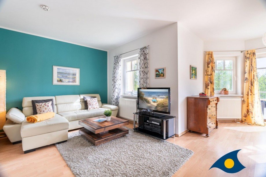 Wohnzimmer Wohnung Bansin