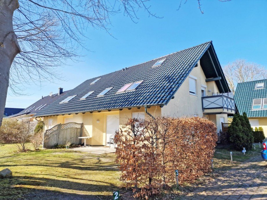 Hausansicht Wohnung Zempin