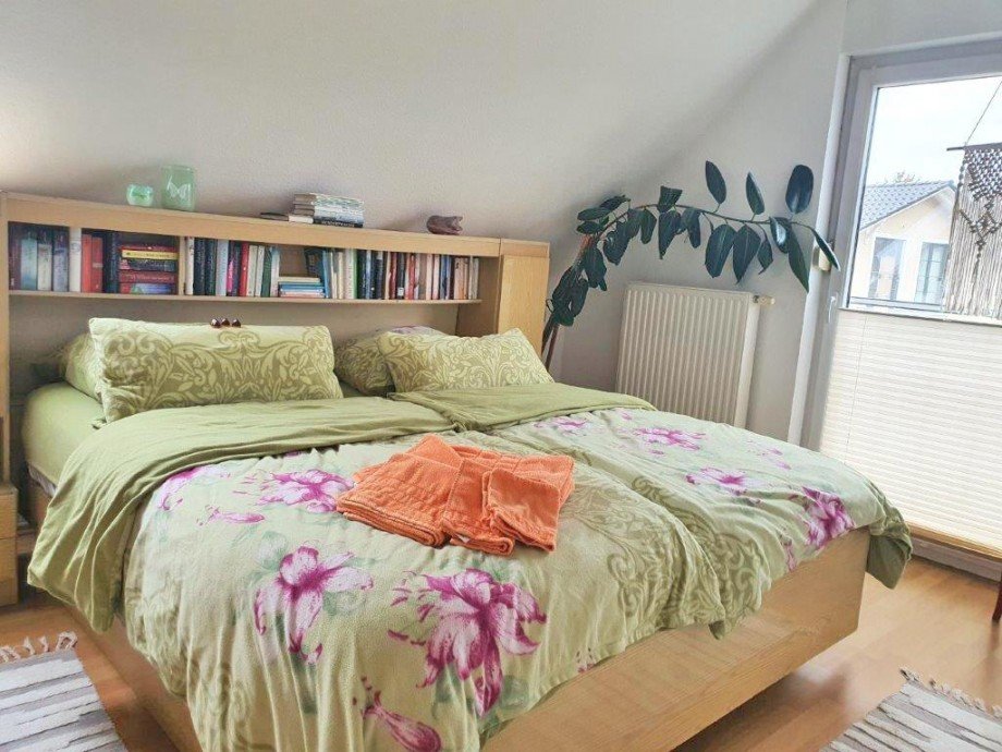 Schlafzimmer im Dachgeschoss Einfamilienhaus Seebad Heringsdorf OT Bansin