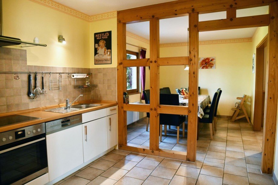 Blick zum Esszimmer Einfamilienhaus Trassenheide