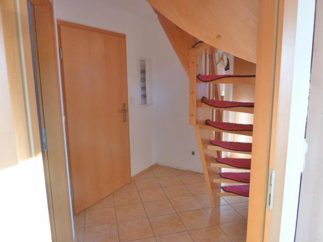 Treppe zum Dachgeschoss Wohnung Zempin