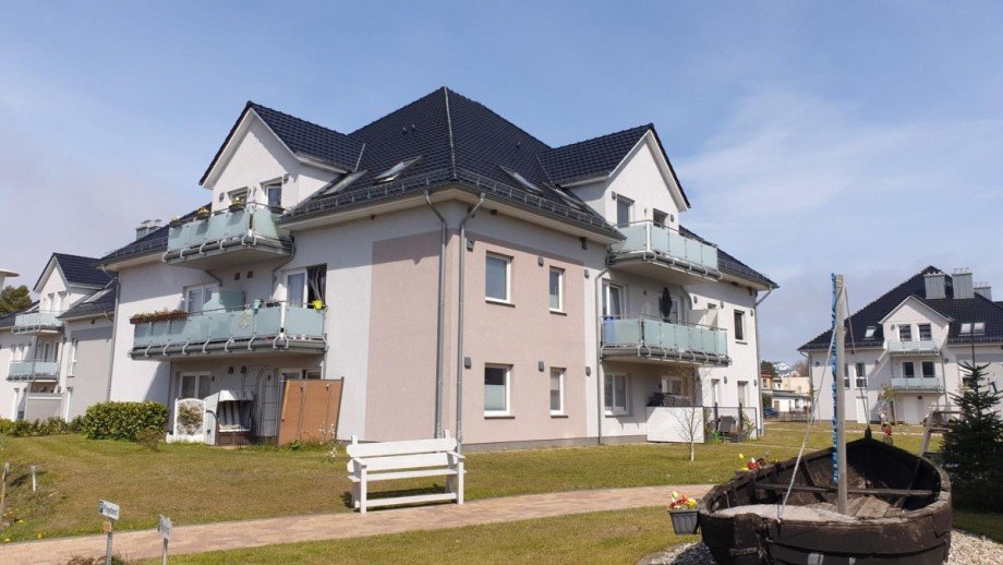 Hausansicht Wohnung Zinnowitz