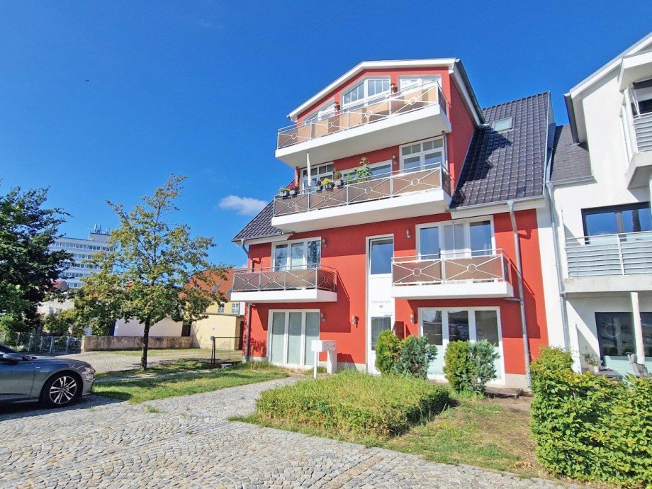 Hausansicht Wohnung Wolgast