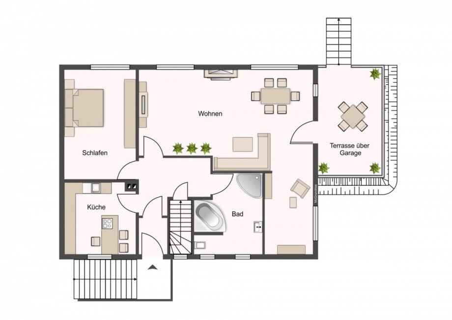Erdgeschoss Einfamilienhaus Zinnowitz