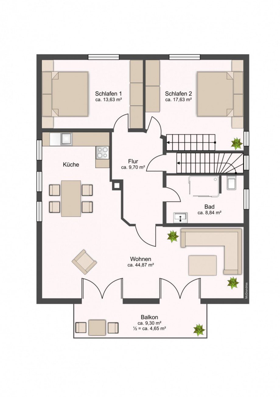 Grundriss Wohnung Wolgast