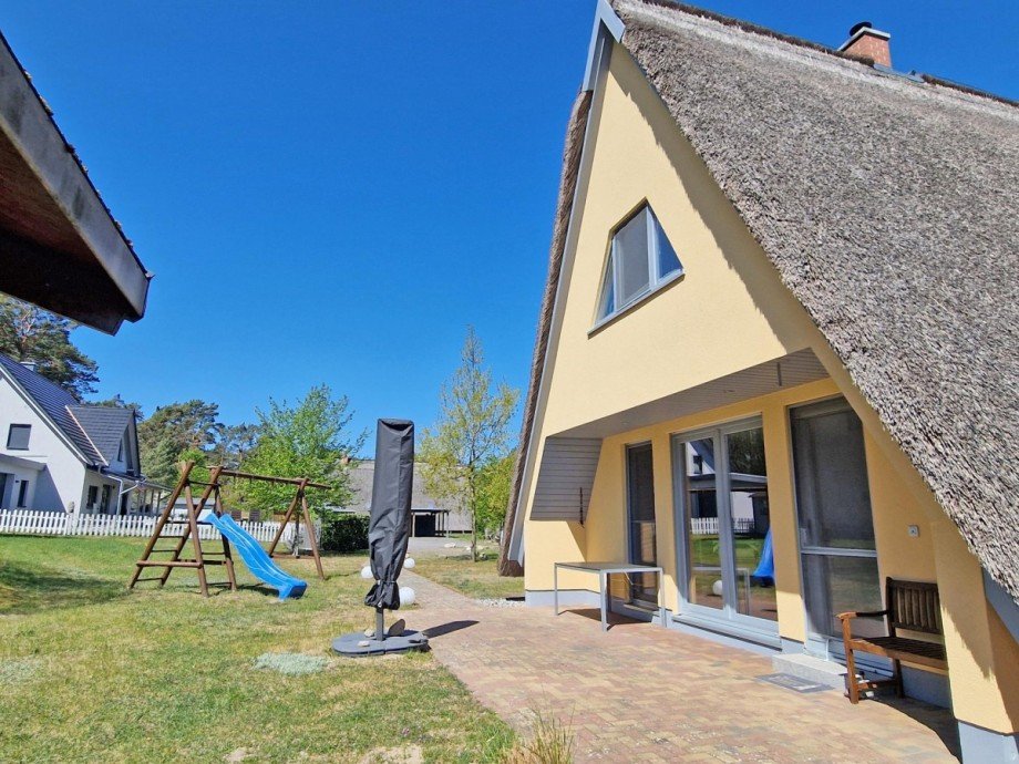 Hausansicht Ferienhaus Loddin