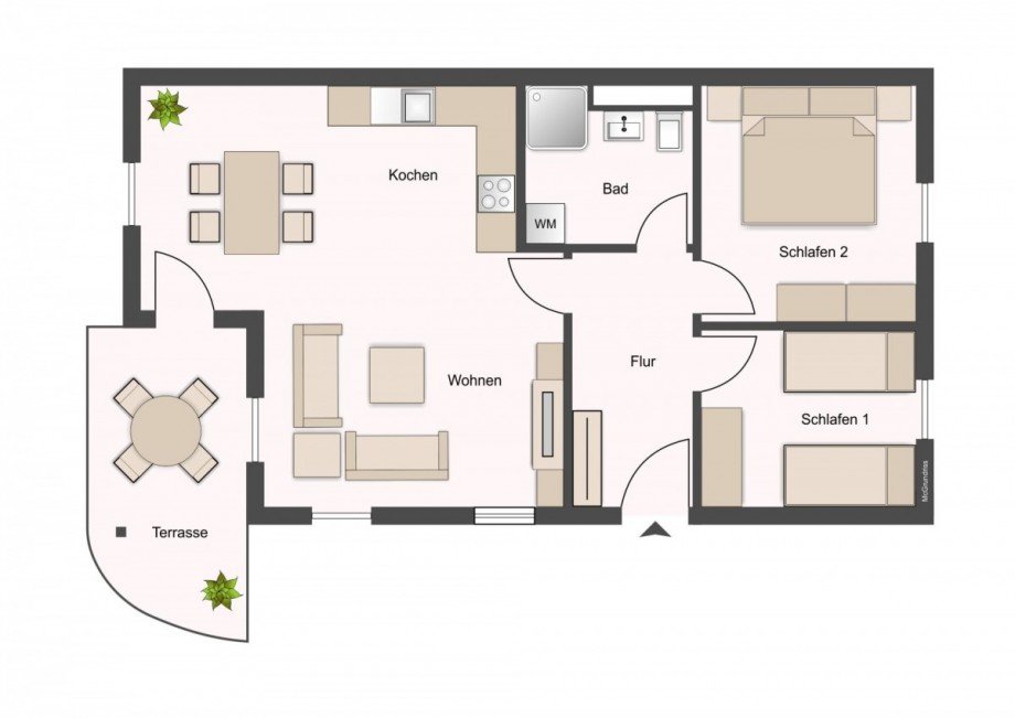 Grundriss Wohnung Karlshagen