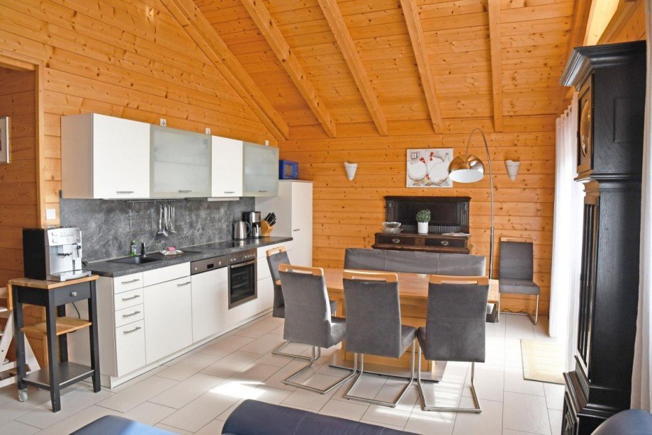 Wohnzimmer Ferienhaus Zempin