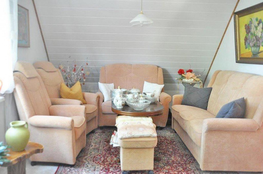 Wohnzimmer Dachgeschoss Einfamilienhaus Peenem�nde