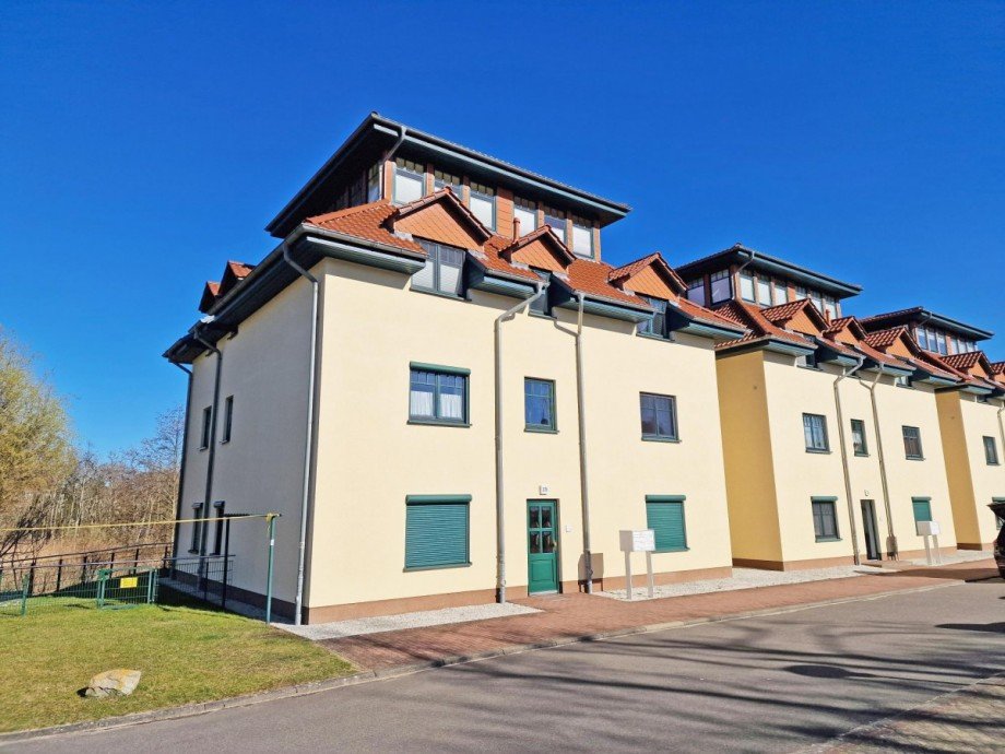 Hausansicht Wohnung Bansin