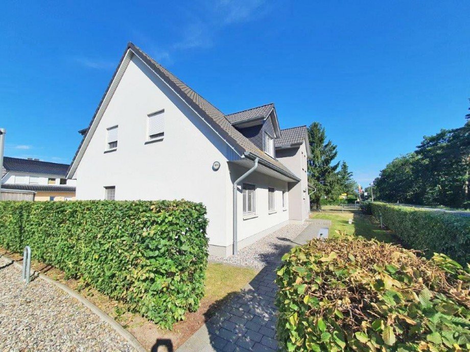 Hausansicht Wohnung Trassenheide