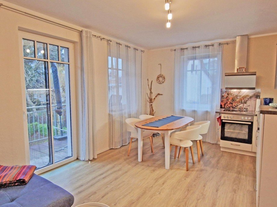 Wohnzimmer Wohnung Seebad Heringsdorf