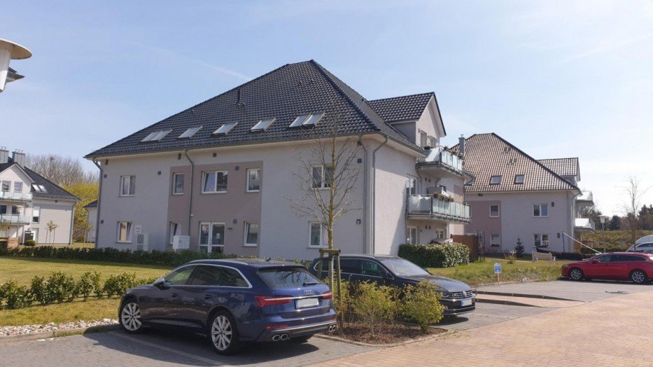 Hausansicht Wohnung Zinnowitz