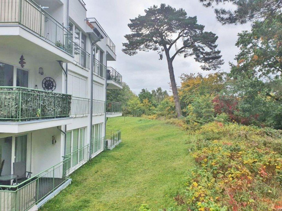 Hausansicht Wohnung Seebad Heringsdorf