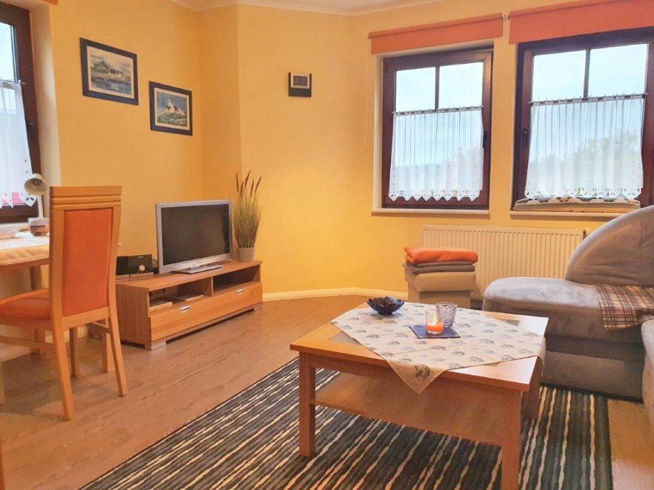 Wohnzimmer Wohnung Seebad Ahlbeck