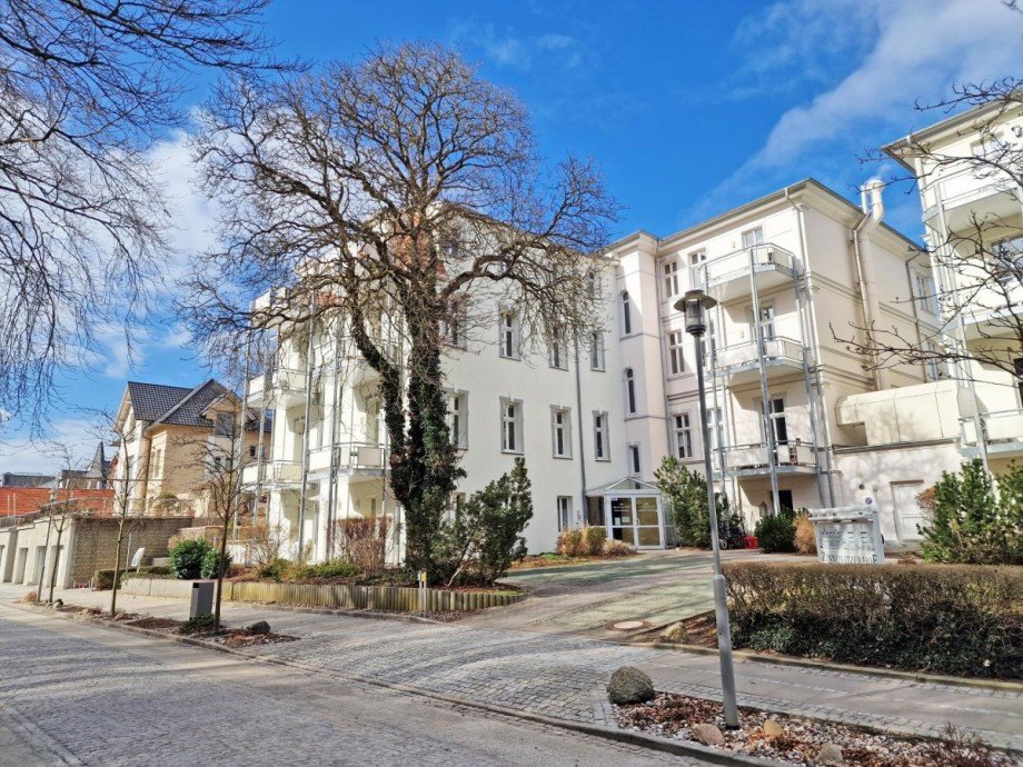 Hausansicht Wohnung Zinnowitz