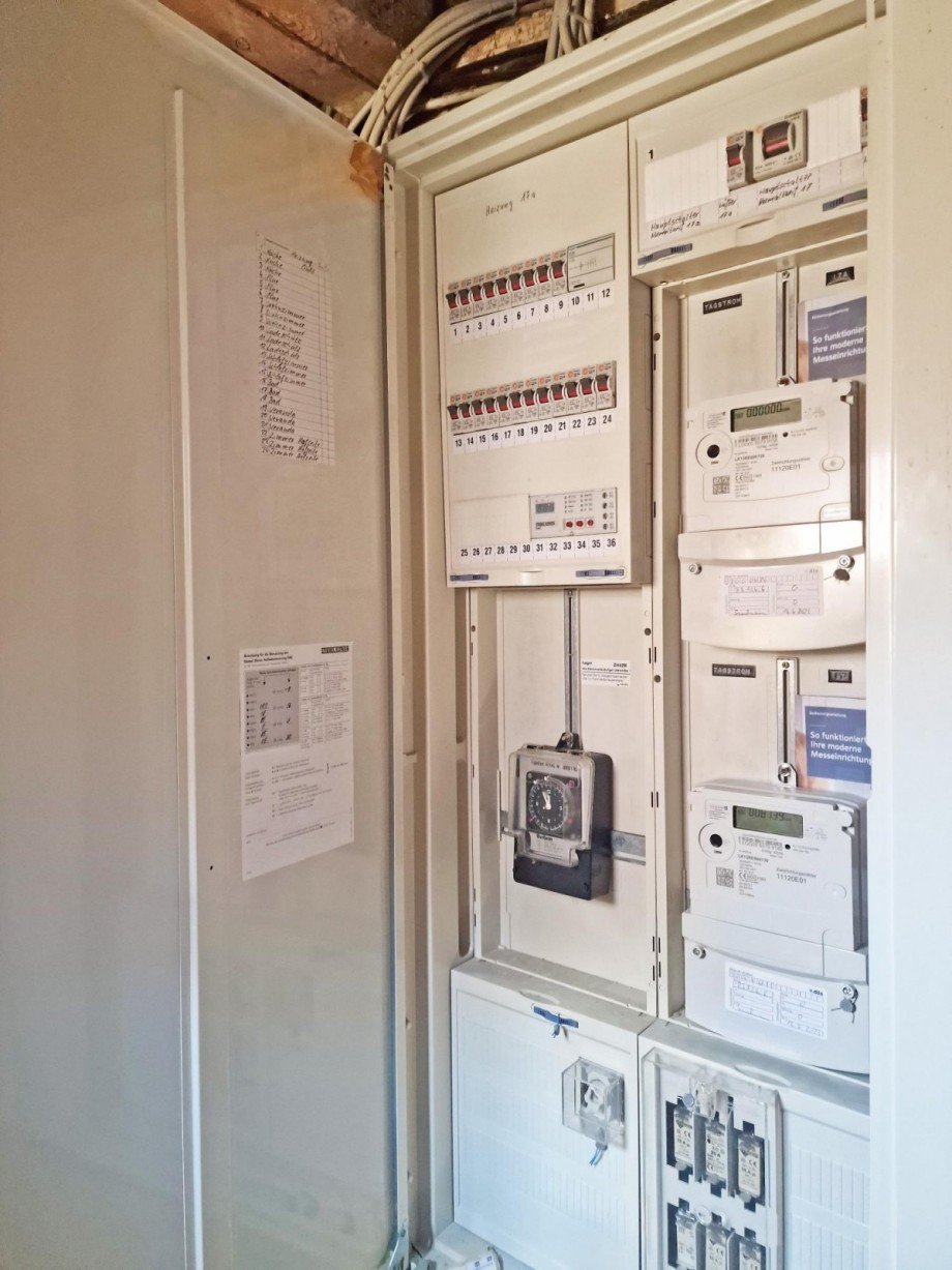 Elektrosicherungskasten Zweifamilienhaus Krummin