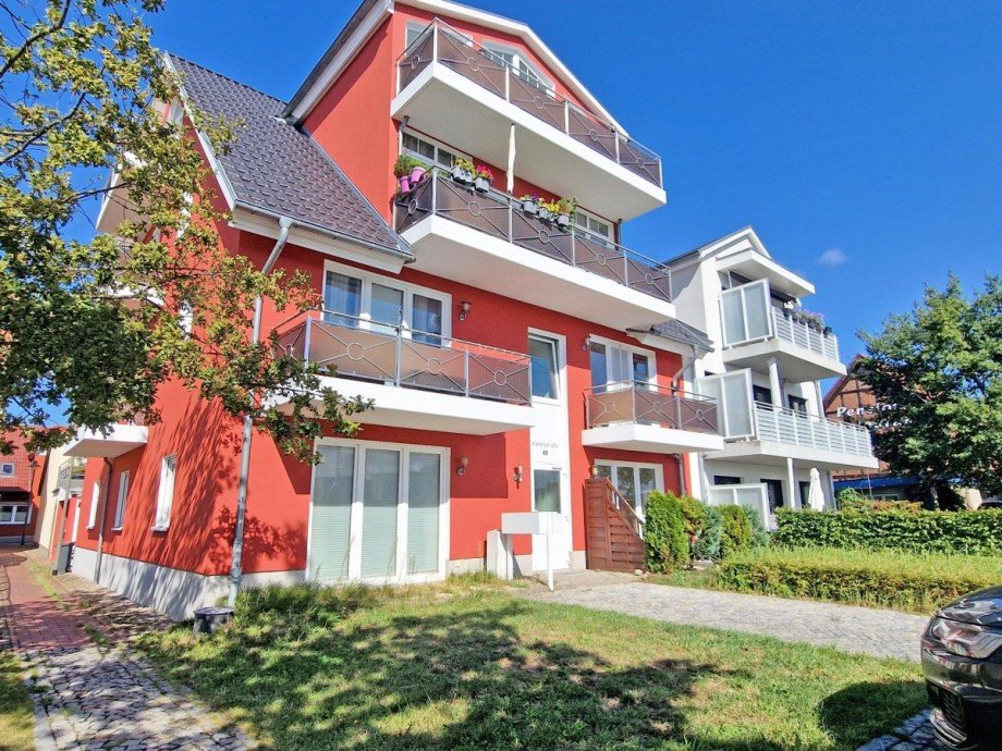 Hausansicht Wohnung Wolgast