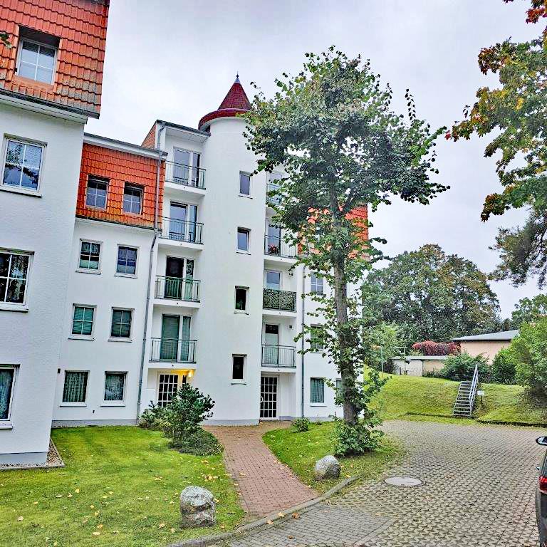 Hausansicht Wohnung Heringsdorf