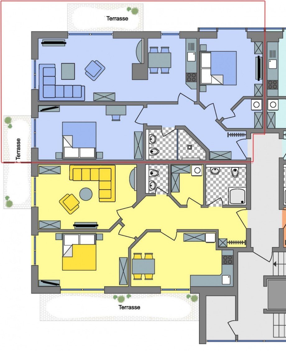 Erdgeschoss Wohnung Zinnowitz