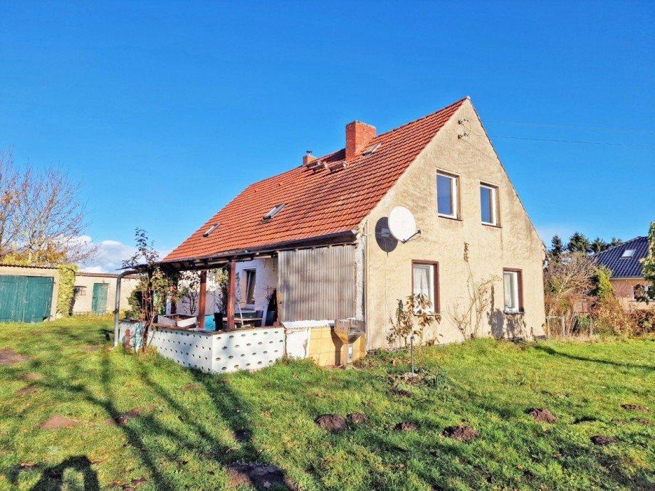 Hausansicht Einfamilienhaus Zemitz