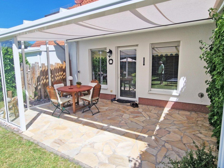 �berdachte Terrasse Haus Zempin