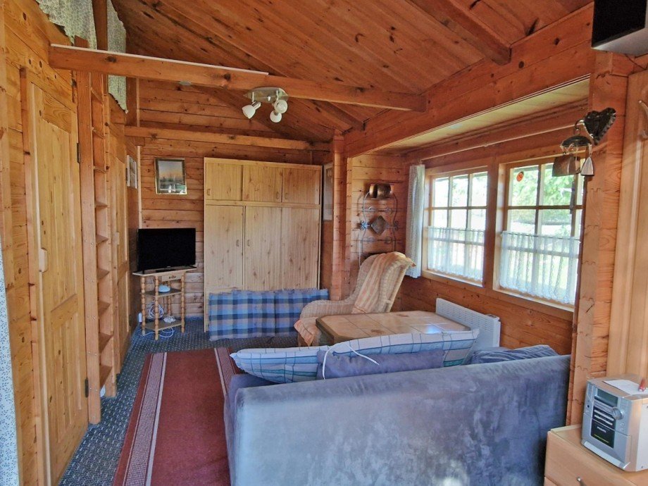 Wohnzimmer Ferienhaus Einfamilienhaus L�tow