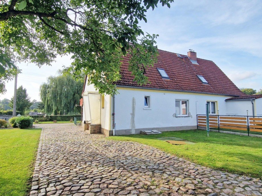 Hausansicht Doppelhaush�lfte Wolgast