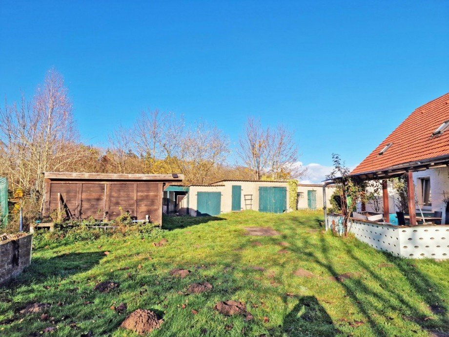 Hofseite Einfamilienhaus Zemitz