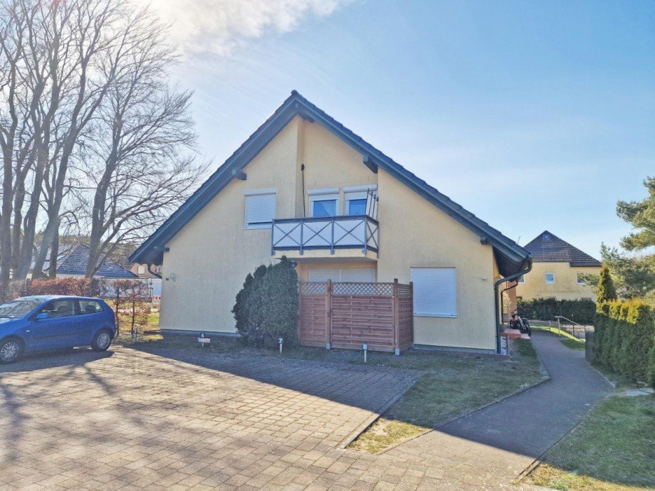 Hausansicht Wohnung Zempin