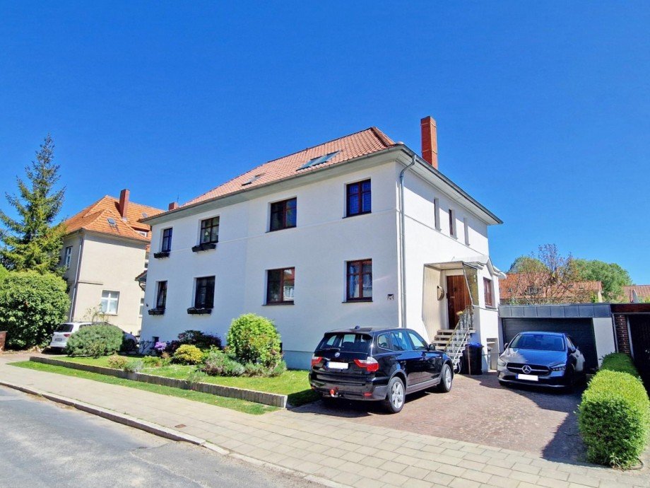 Hausansicht Doppelhaush�lfte Greifswald