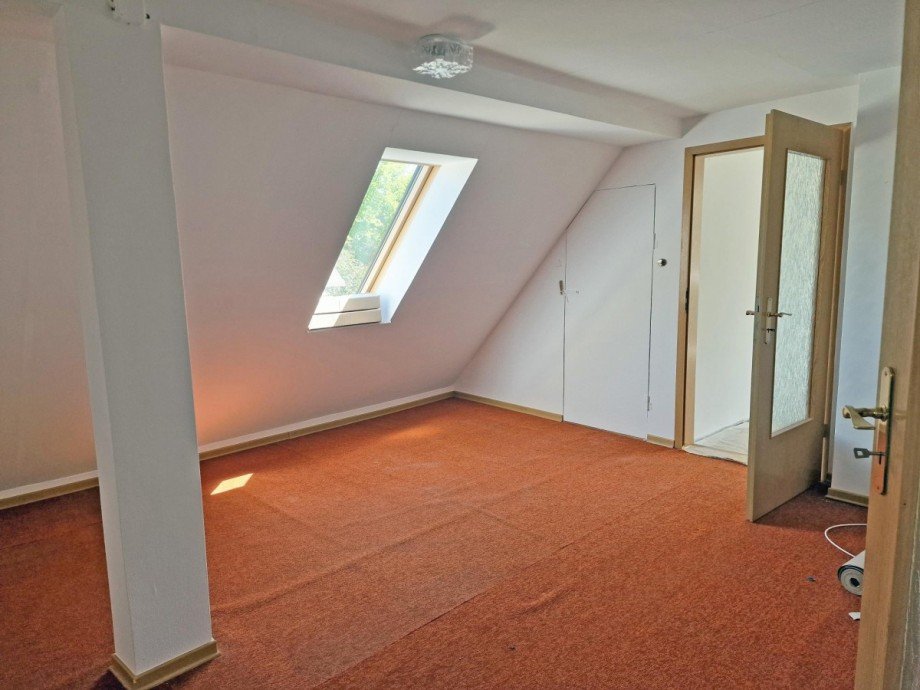 Zimmer im Dachgeschoss Zweifamilienhaus Krummin