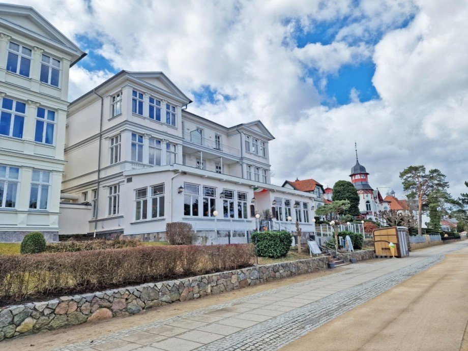 Hausansicht Wohnung Zinnowitz