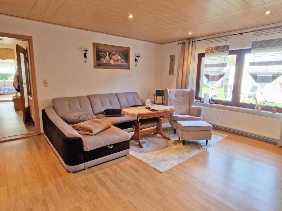 Wohnzimmer Einfamilienhaus L�tow
