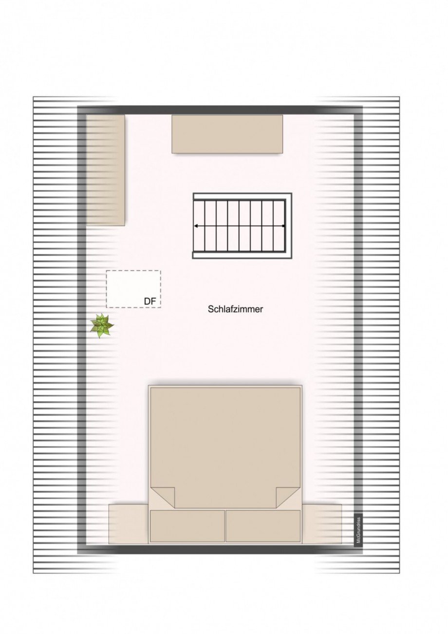 Grundriss Dachgeschoss Einfamilienhaus Zempin