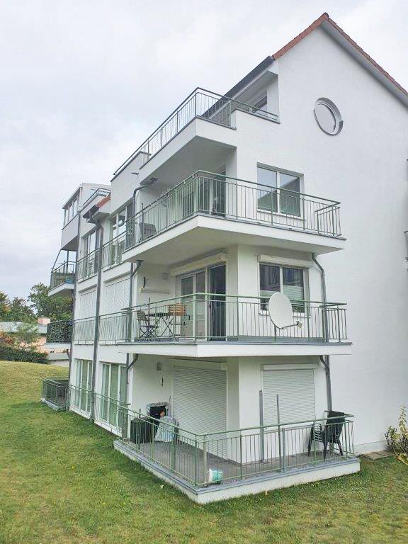 Hausansicht Wohnung Heringsdorf