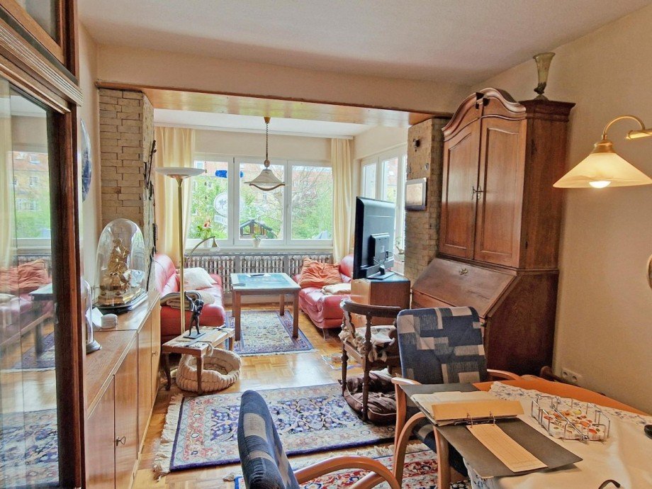 Wohnzimmer Doppelhaush�lfte Greifswald