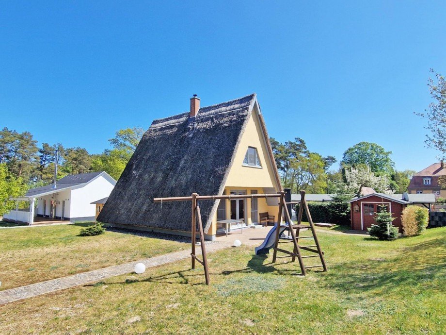Hausansicht Ferienhaus Loddin