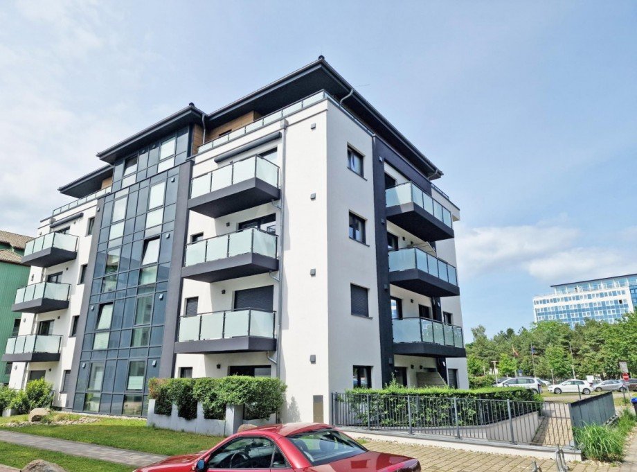 Hausansicht Wohnung Zinnowitz