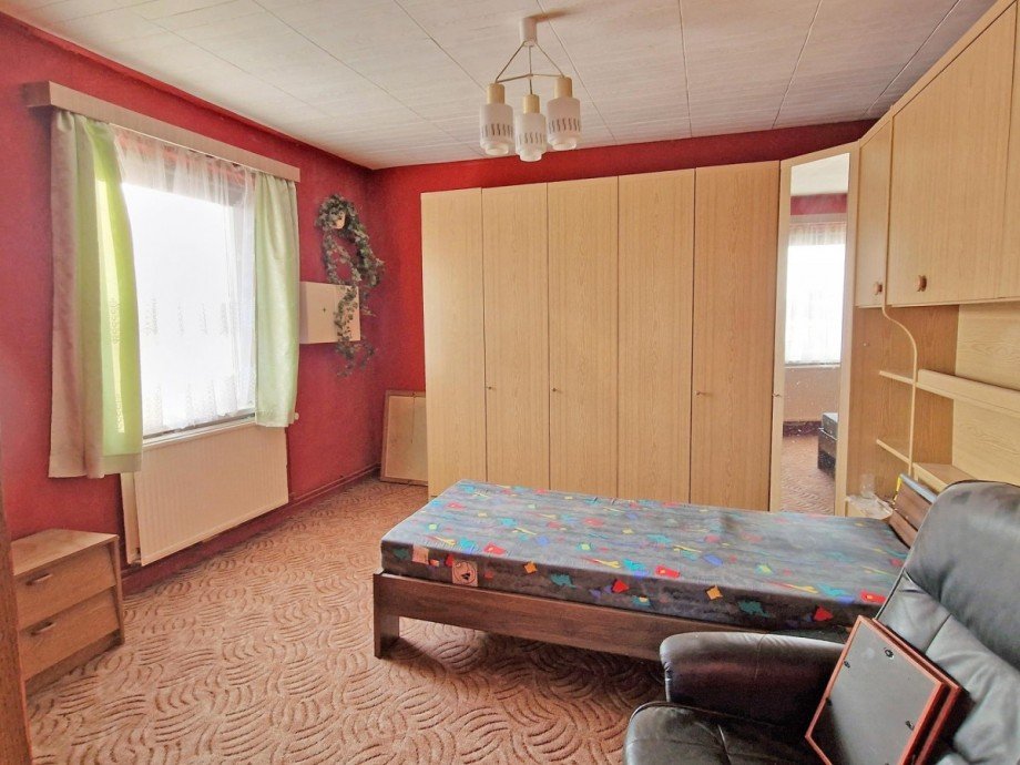 Schlafzimmer im Erdgeschoss Einfamilienhaus Zemitz