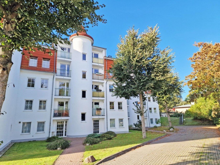 Hausansicht Wohnung Seebad Heringsdorf