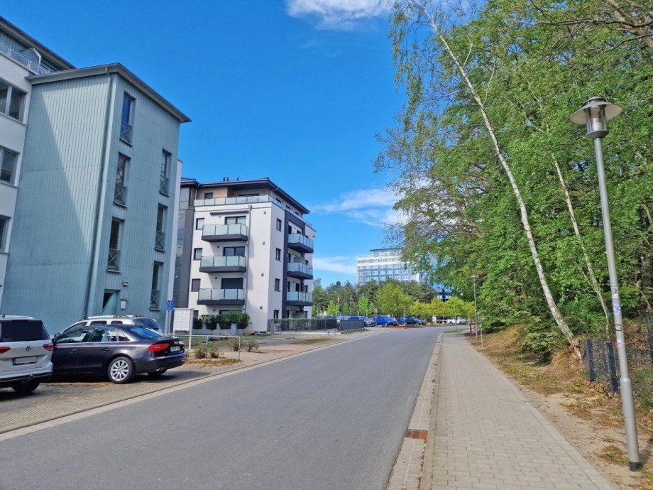 Hausansicht Wohnung Zinnowitz