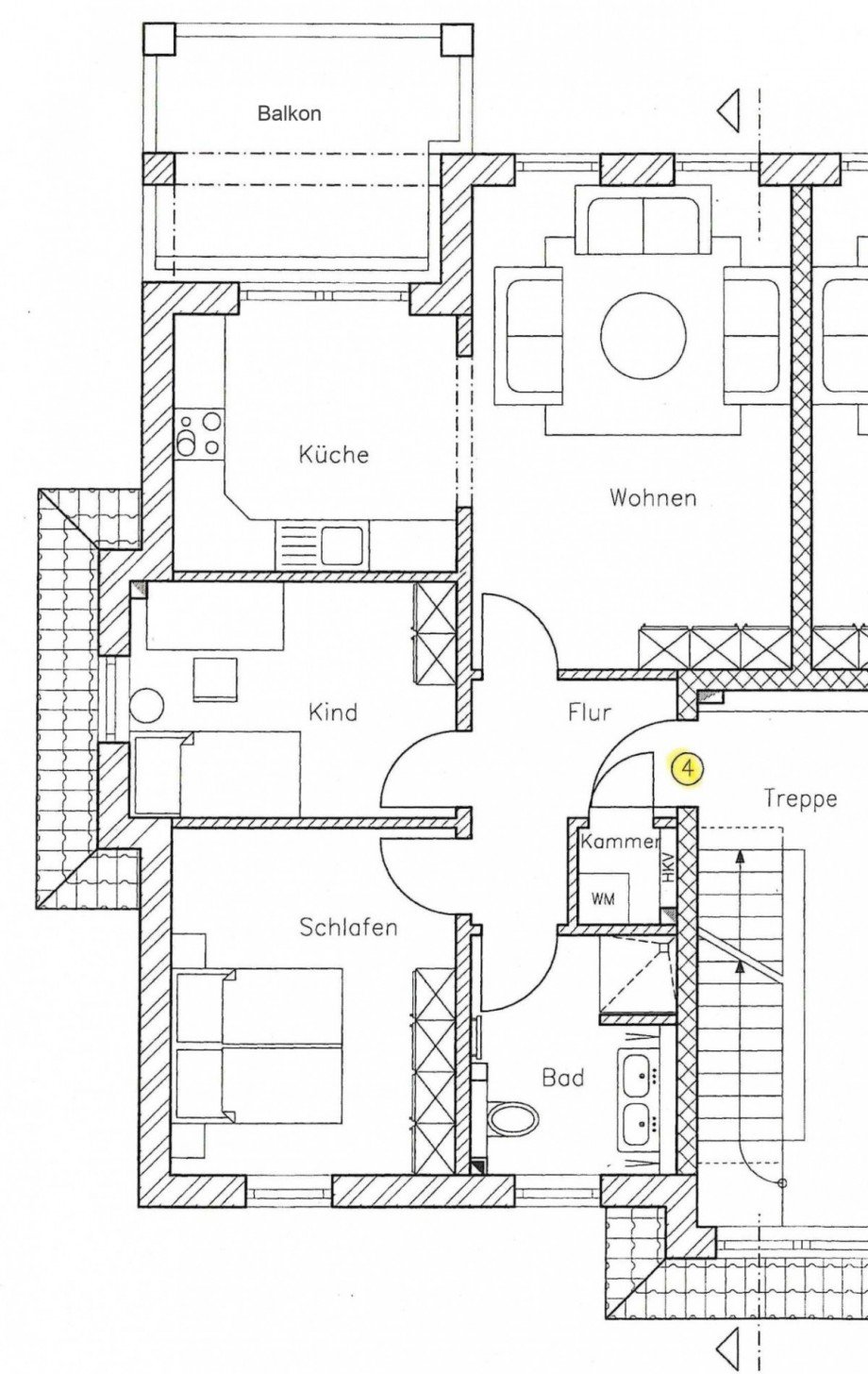 Grundriss Wohnung Loddin