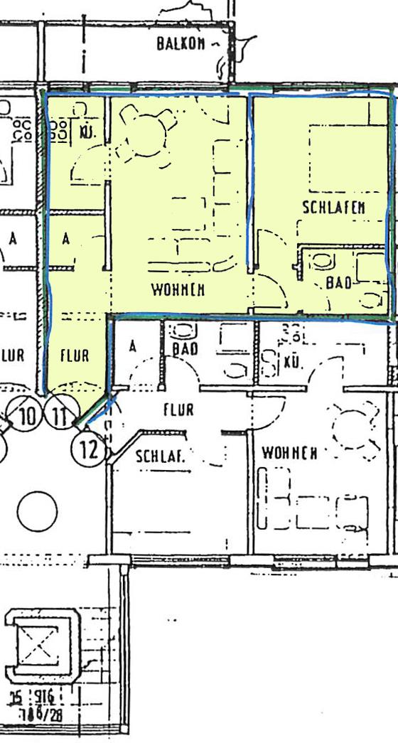 Grundriss Wohnung Zinnowitz