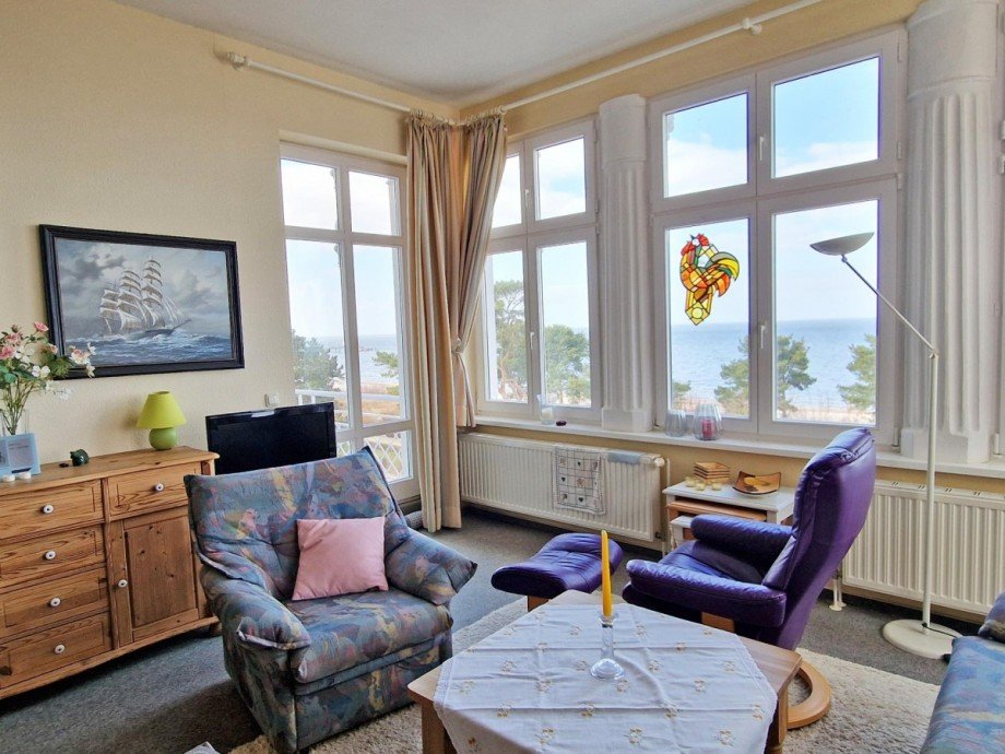 Wohnzimmer Wohnung Zinnowitz